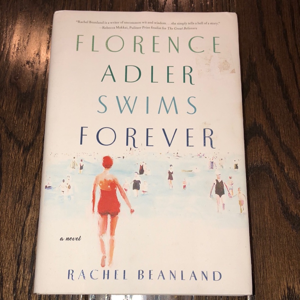 Florence Adler swims forever book by Rachel Beanland hardback